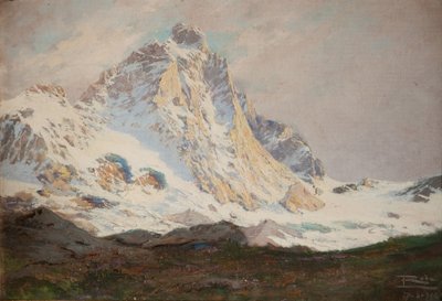 Il Cervino, 1910 da Leonardo Roda